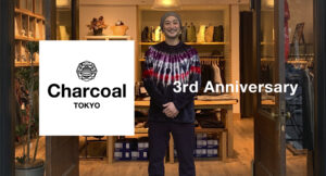 〈Charcoal TOKYO〉3周年特別企画について