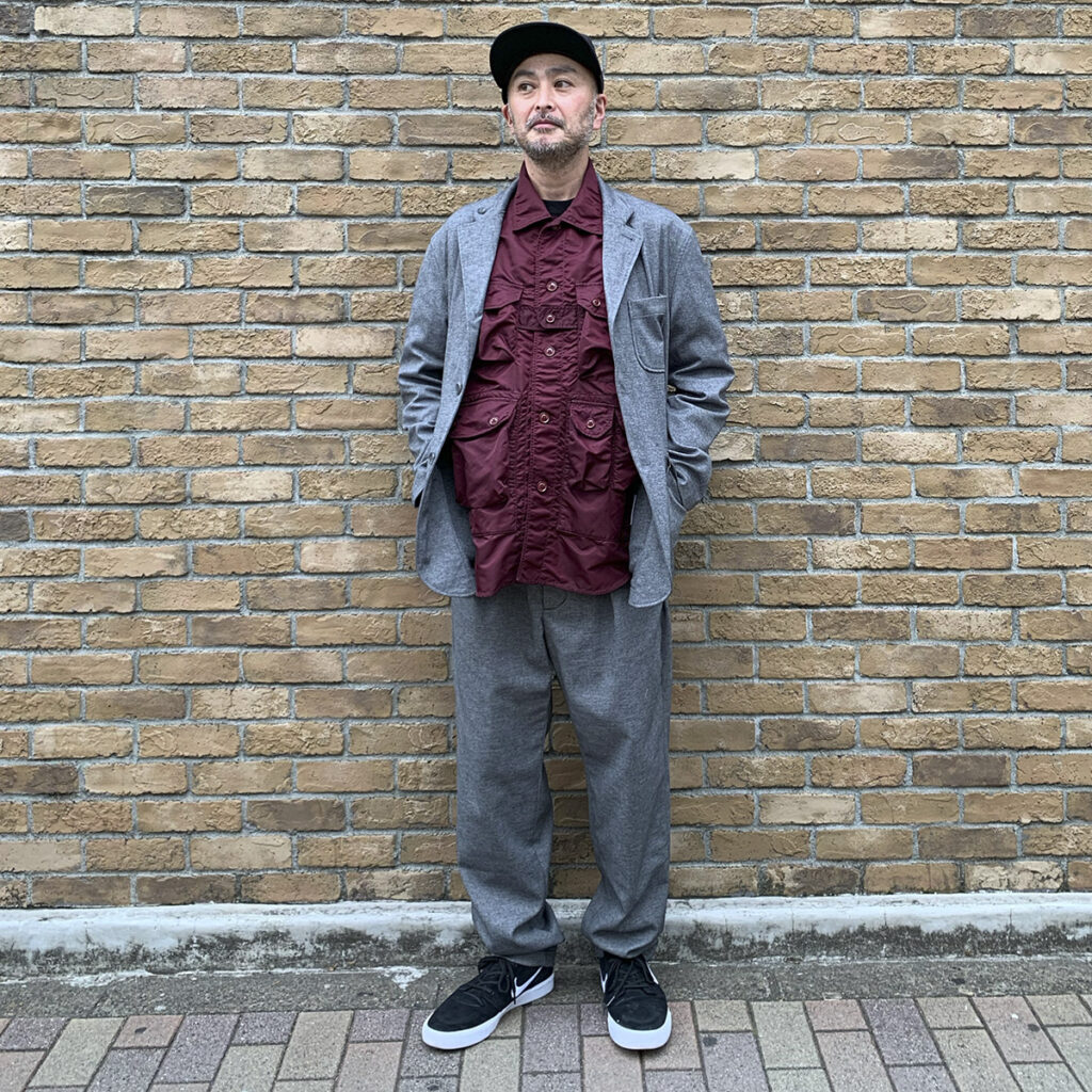 Mサイズ！ENGINEEREDGARMENTS × Charcoal