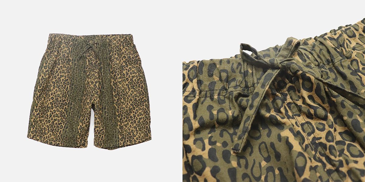 S2W8 Print String Shorts ( Leopard ) XS,S,M,Lsize  ¥11,000 tax in