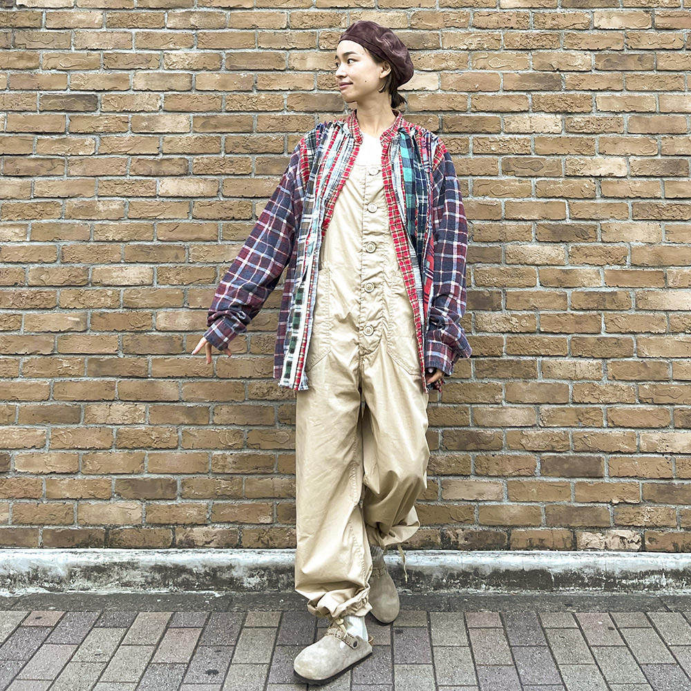New Arrivals】〈Rebuild by Needles〉 別注 Nel Check Band Shirts ...