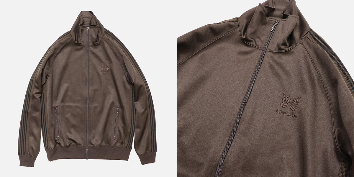 〈Needles（ニードルズ）〉別注 Track Jacket （D/Brown)