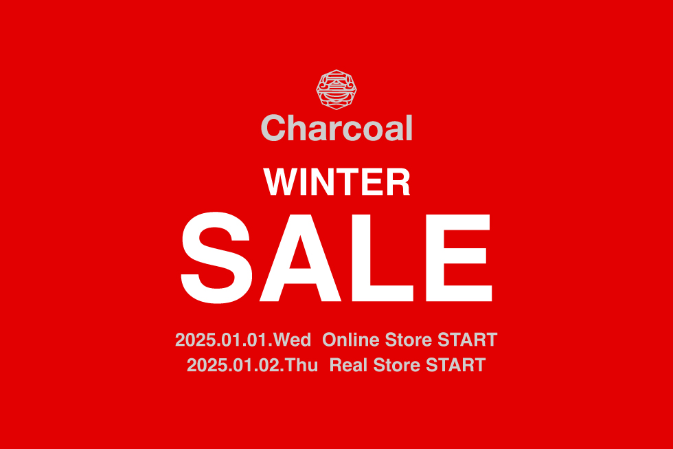 Charcoal TOKYO 2024 WINTER SALE 開催のご案内