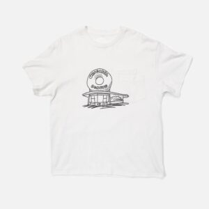 ORIGINAL Charcoal（オリジナル チャコール） WP Donuts Print T