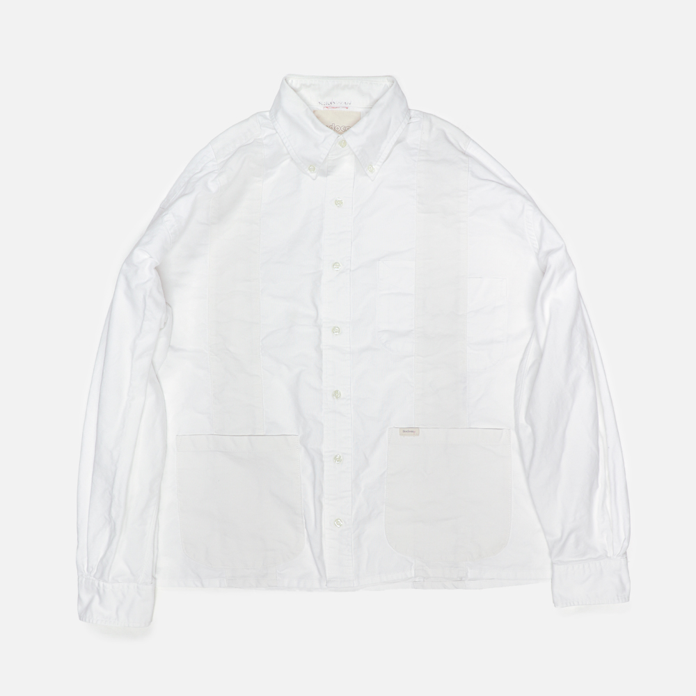 Bodocos（ボドコス）Oxford Wide B.D Shirt Jacket　M①