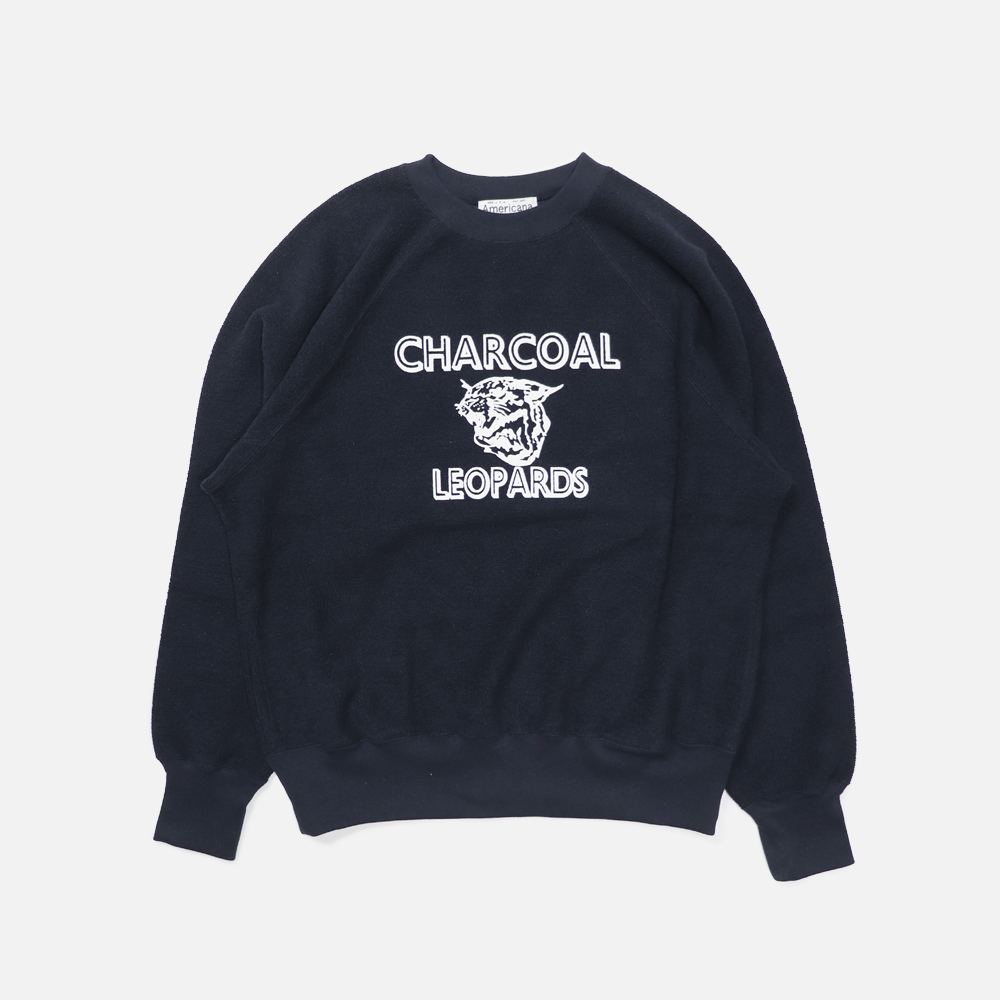 ORIGINAL Charcoal（オリジナル チャコール）× Americana（アメリカーナ）Leopards Crew L/S