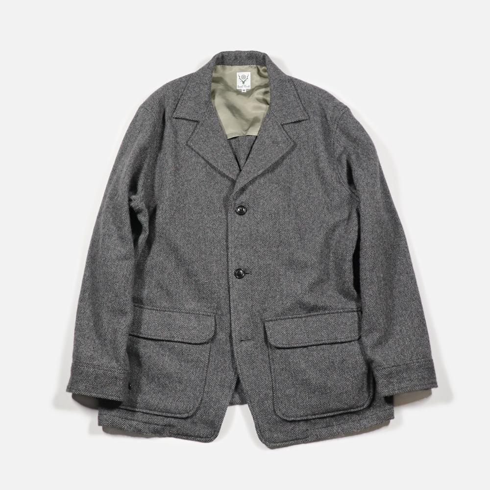 〈South2 West8（サウスツー ウエストエイト）〉 Pen Jacket Nep Tweed