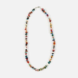 Navajo multi colored beads necklace ①