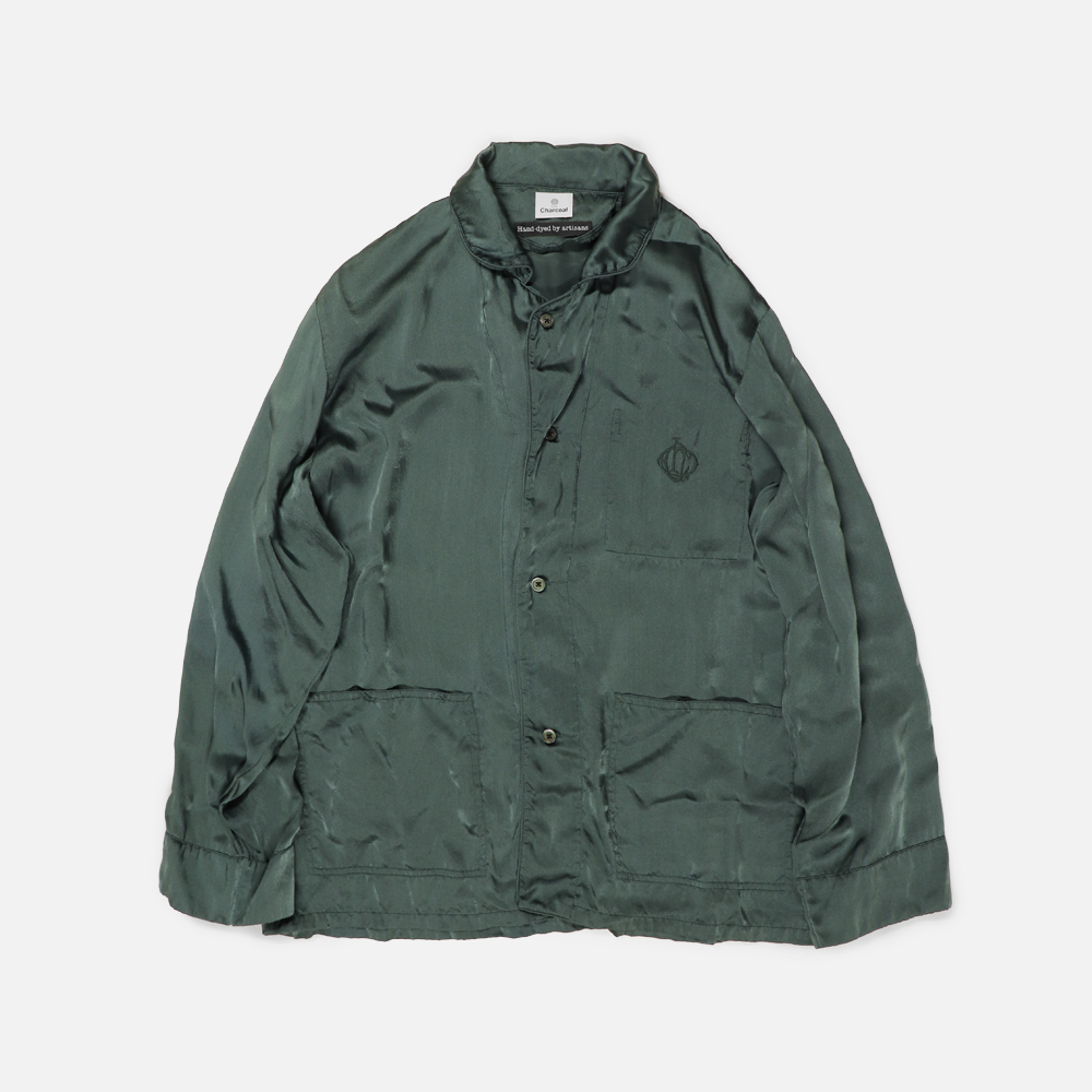 ORIGINAL Charcoal（オリジナル チャコール）Silk Lounge Jacket