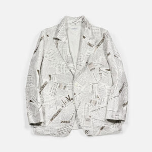 〈ENGINEERED GARMENTS（エンジニアド ガーメンツ）〉Newspaper Print Bedford Jacket