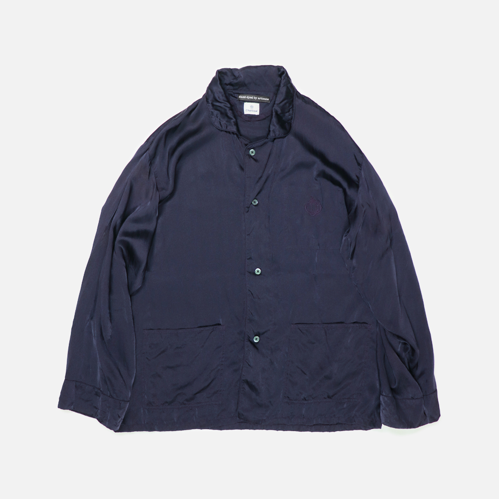 ORIGINAL Charcoal（オリジナル チャコール）Silk Lounge Jacket