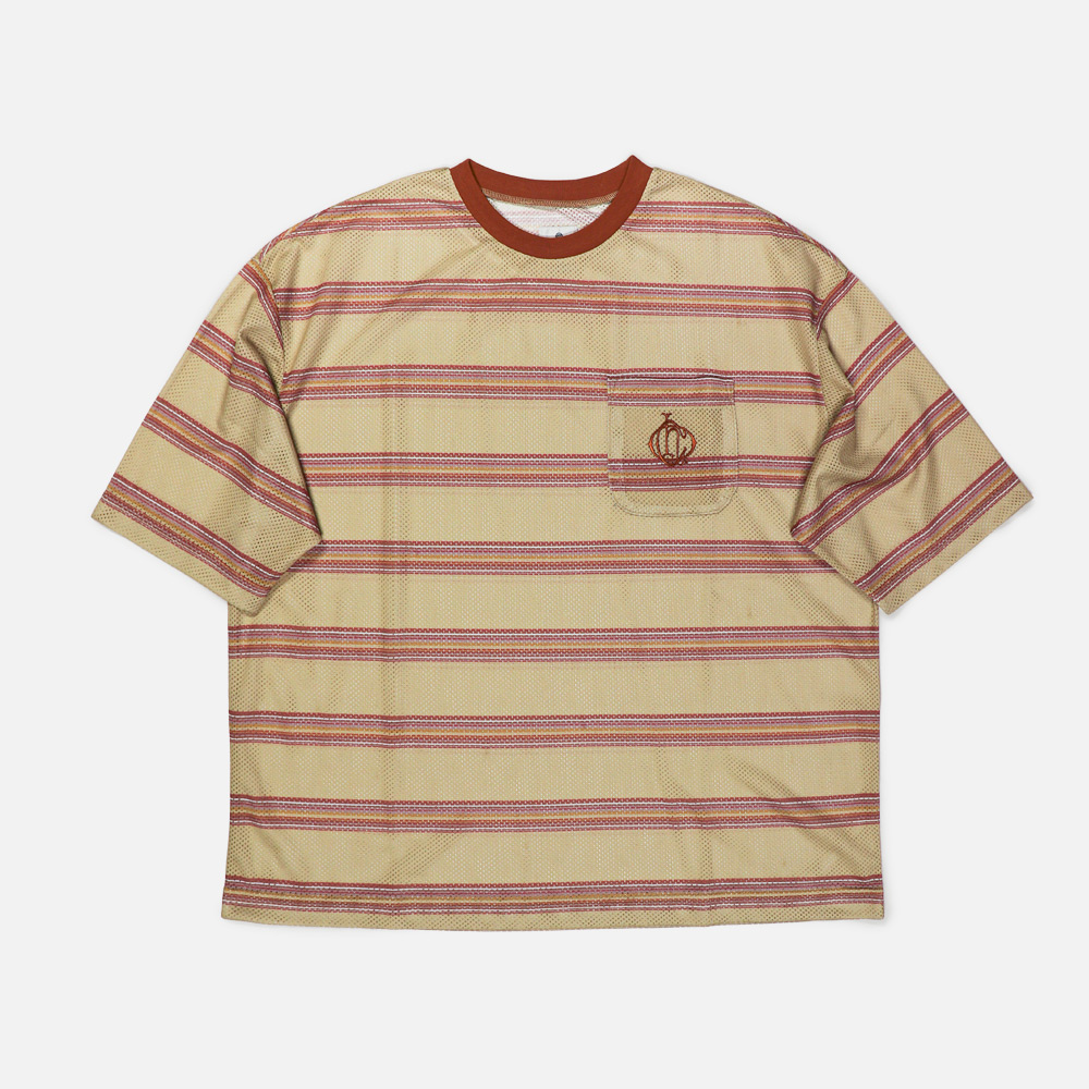 ORIGINAL Charcoal（オリジナル チャコール）S/Mesh Border S/S