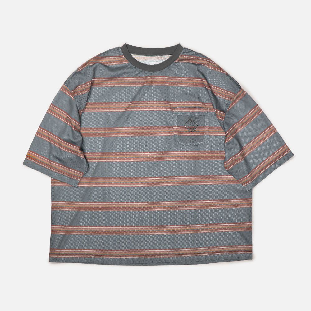 ORIGINAL Charcoal（オリジナル チャコール）S/Mesh Border S/S