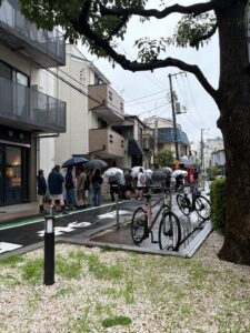 『台風、チャンス、えー…』
