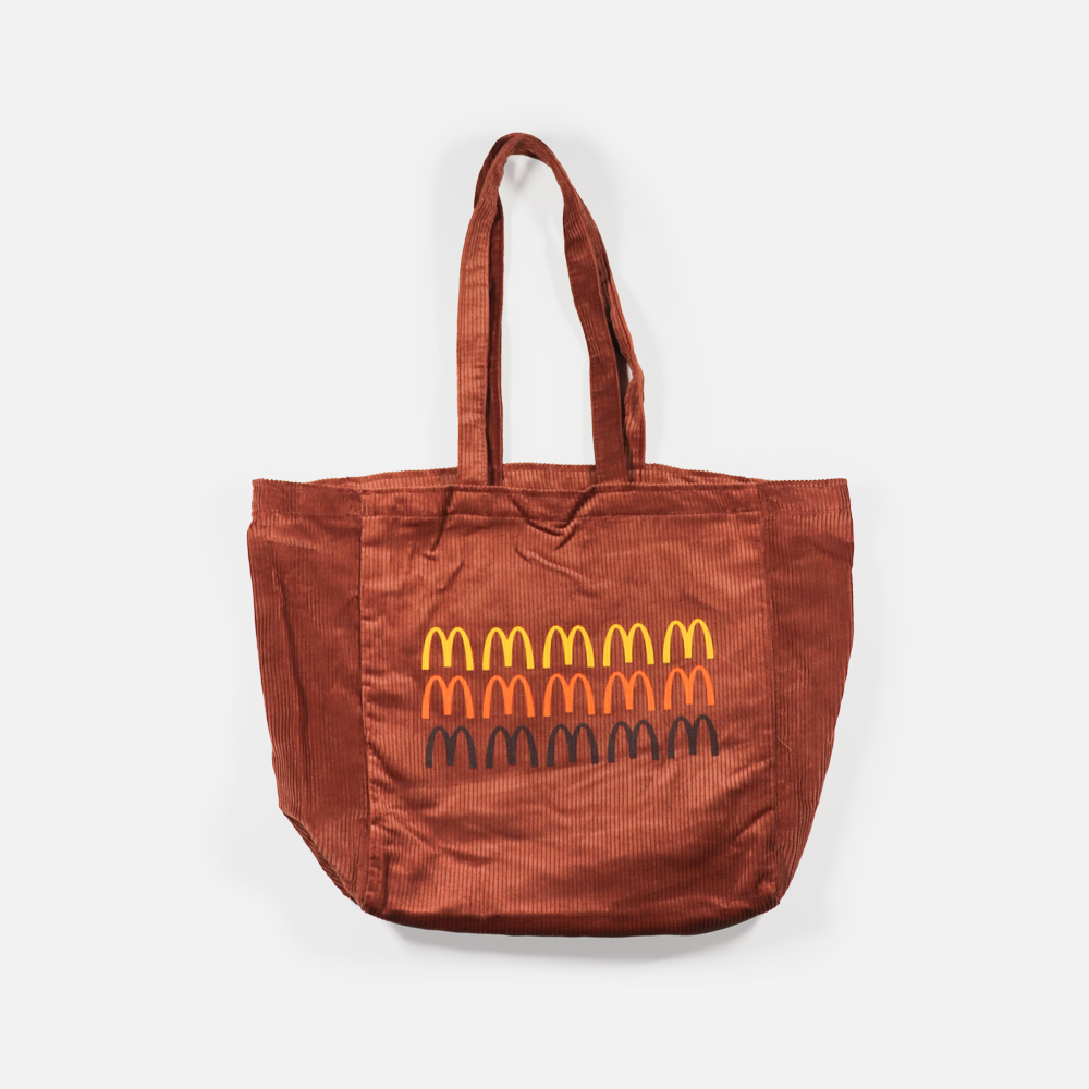 Mc Donald's（マクドナルド）RETRO ARCHED CORDUROY TOTE